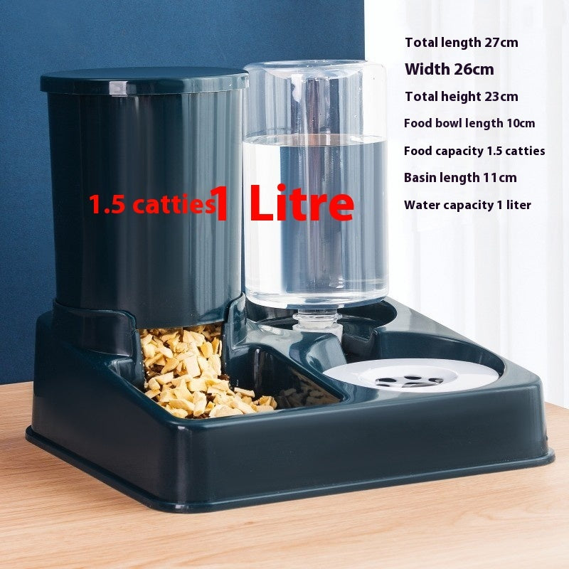 Cat Bowl Double Automatic Drinking Water