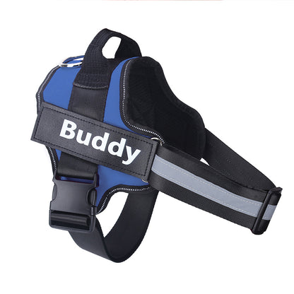 Reflective Breathable Adjustable Pet Harness