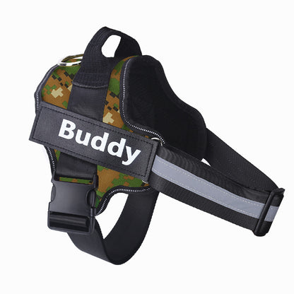 Reflective Breathable Adjustable Pet Harness