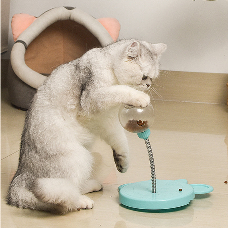 Pet Feeder Cat Toy Pets Leaking Food Ball