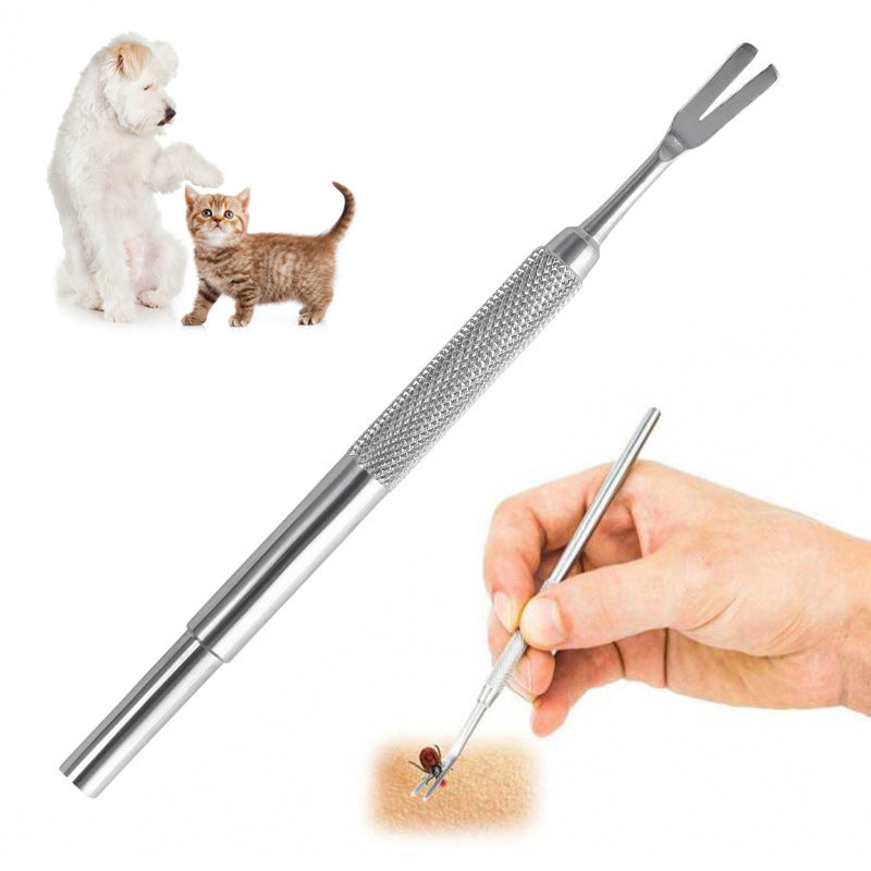 Stainless Steel Tick Tweezers Professional