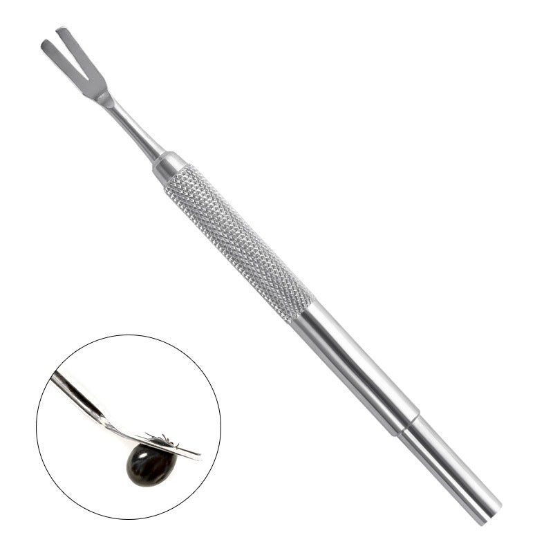 Stainless Steel Tick Tweezers Professional